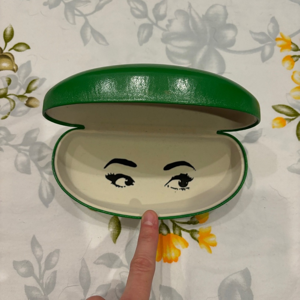 Kate Spade Green Glasses Case - Picture 4 of 6